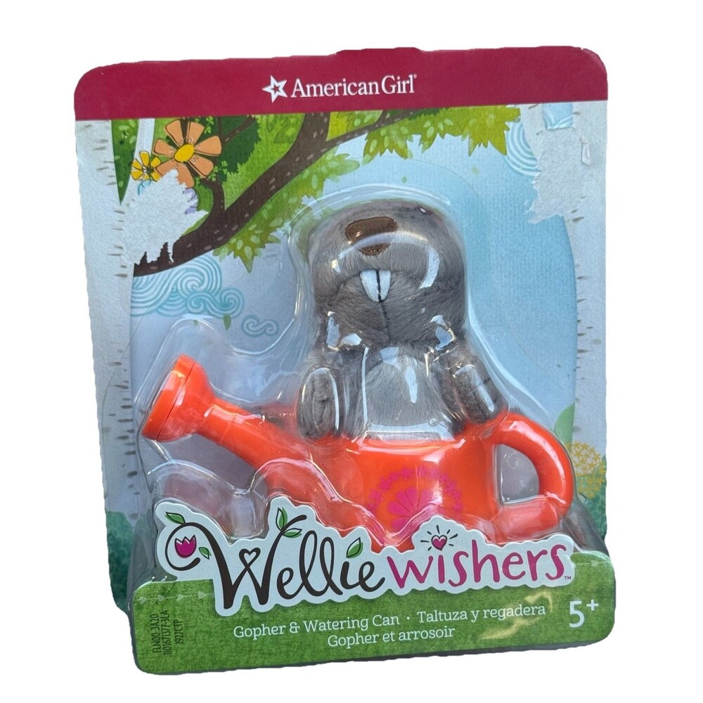 AMERICAN GIRL WELLIE WISHERS Garden Gopher Set NEW Sealed Truly Me Retired